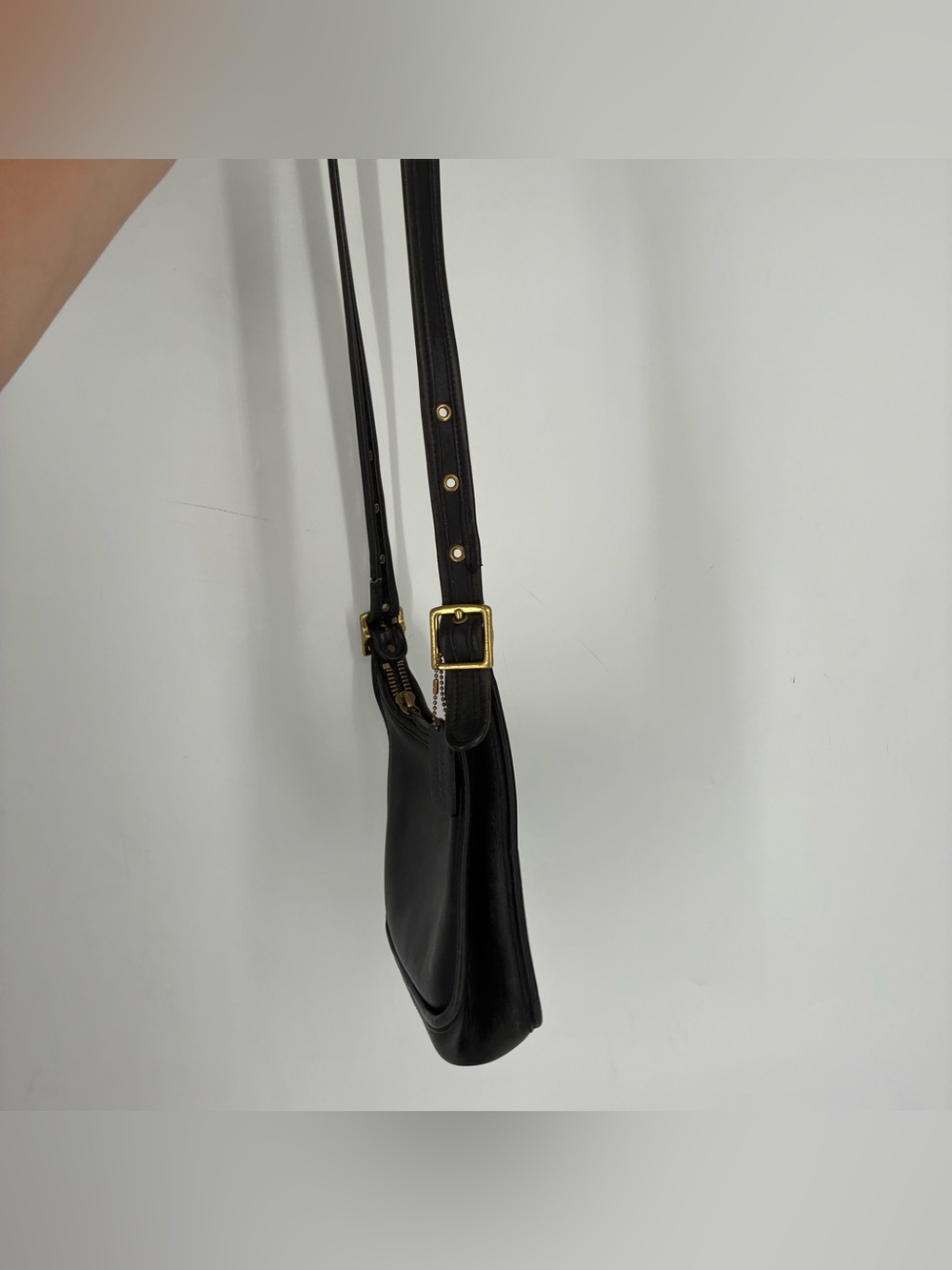 COACH Vintage Janice Ricardi-Desantos Legacy Crossbody Bag Purse 9950 Black - Picture 3 of 15